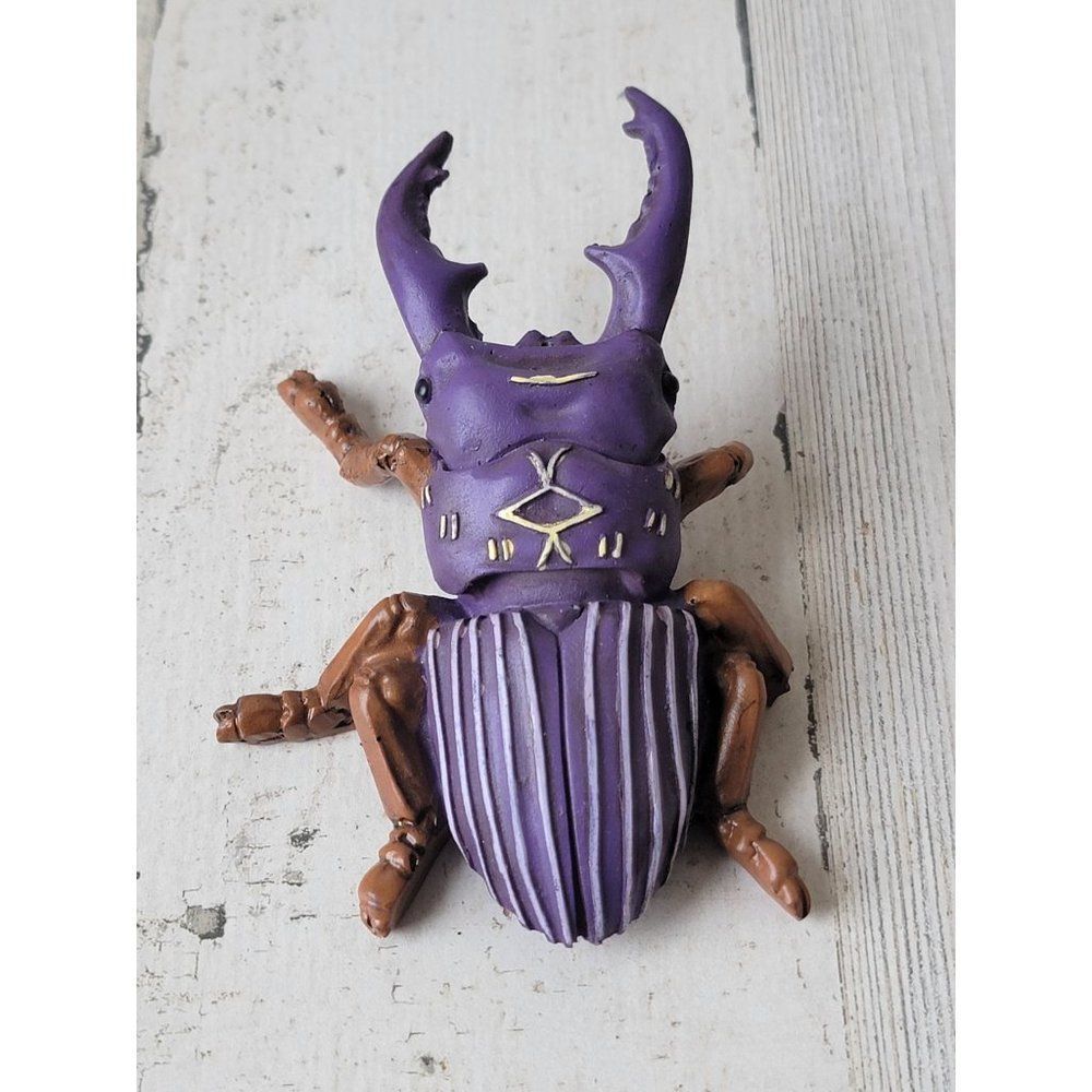 Halloween purple Beetle‎ Bug AS IS prop unique decor